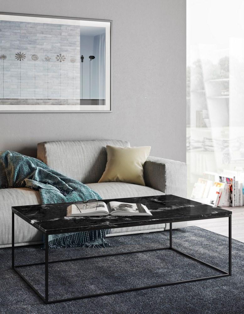 TemaHome Прямоугольный мраморный журнальный столик Gleam sun-id-1465333 - Вид №7