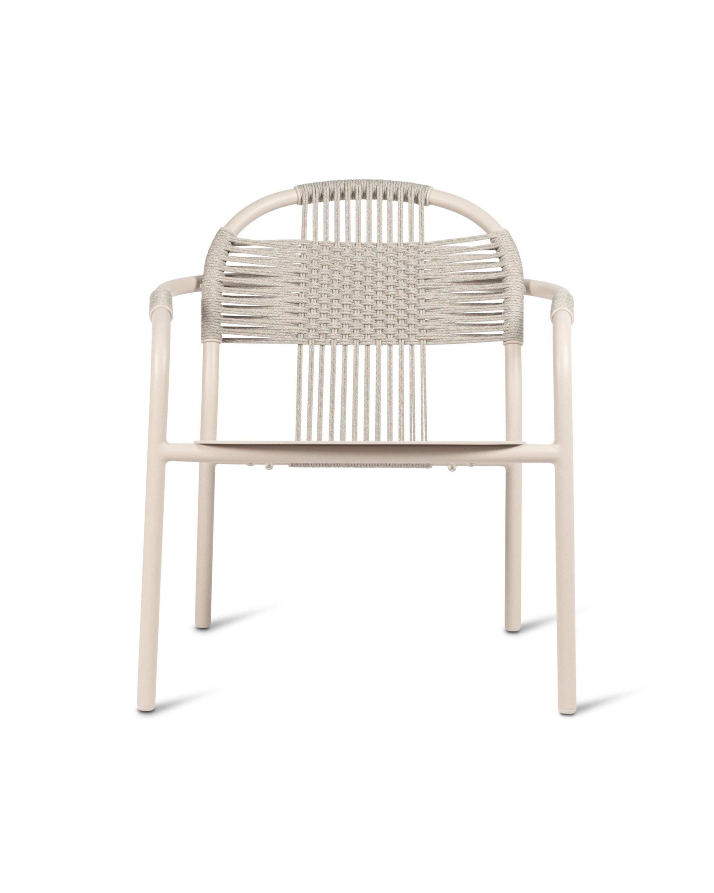 Алюминиевый штабелируемый садовый стул с порошковым покрытием Vincent sheppard Cleo ARCH-00013543 - Вид №7