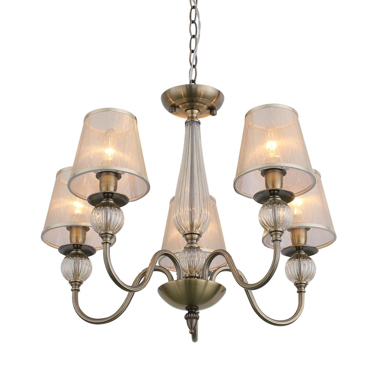 Подвесная люстра ST Luce Grazia SL185.303.05 ST LUCE ДИЗАЙНЕРСКИЕ, GRAZIA 138053 Бежевый  - Вид №3