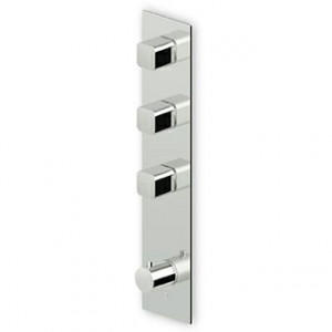 ZIN661 - R97822 Встроенный термостатический смеситель для душа 1/2 "с 3-мя запорными кранами. Zucchetti Jingle
