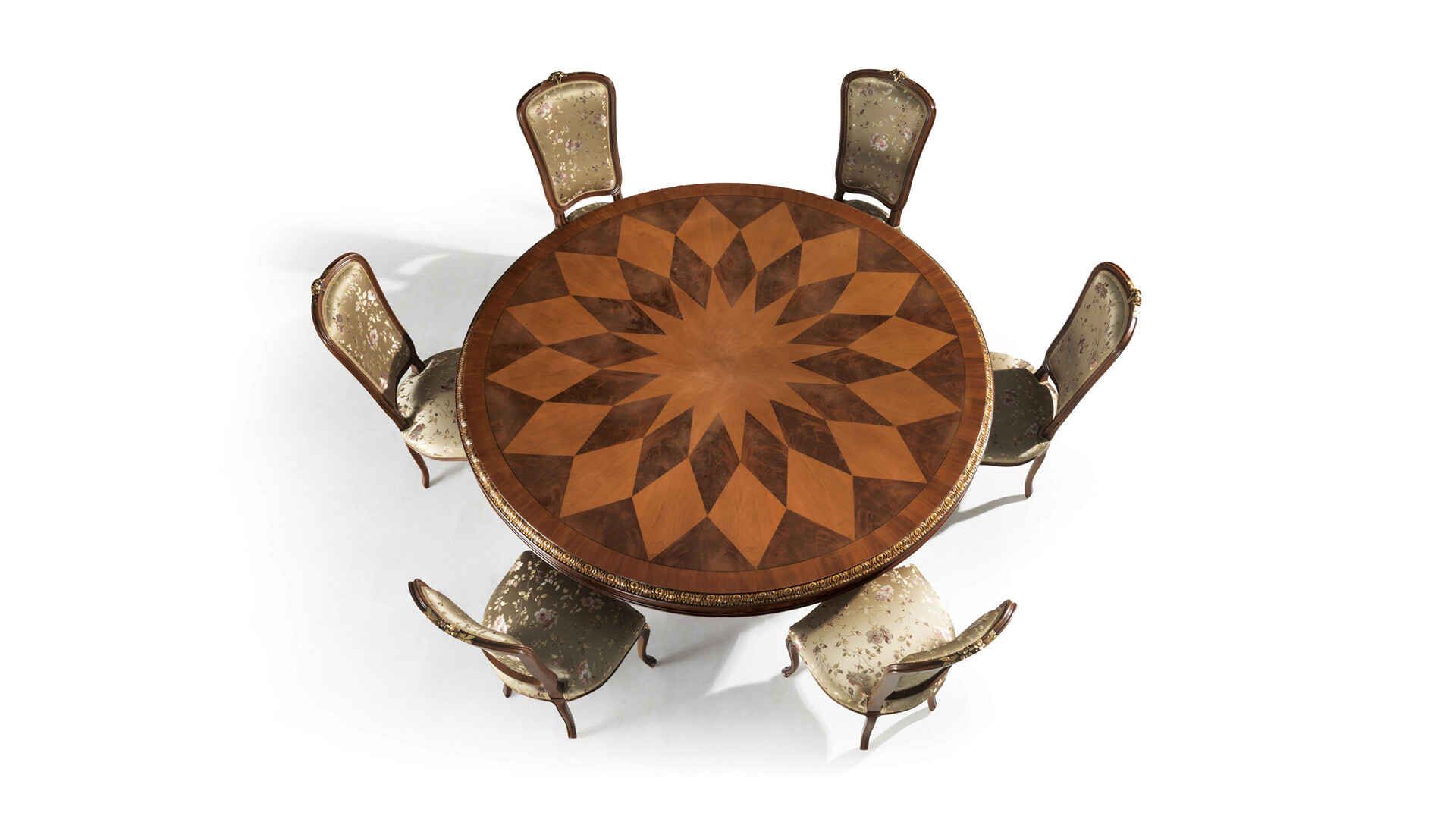 Круглый стол в стиле ампир ANGELO CAPPELLINI Timeless Italian Style ARCH-00028236 - Вид №1