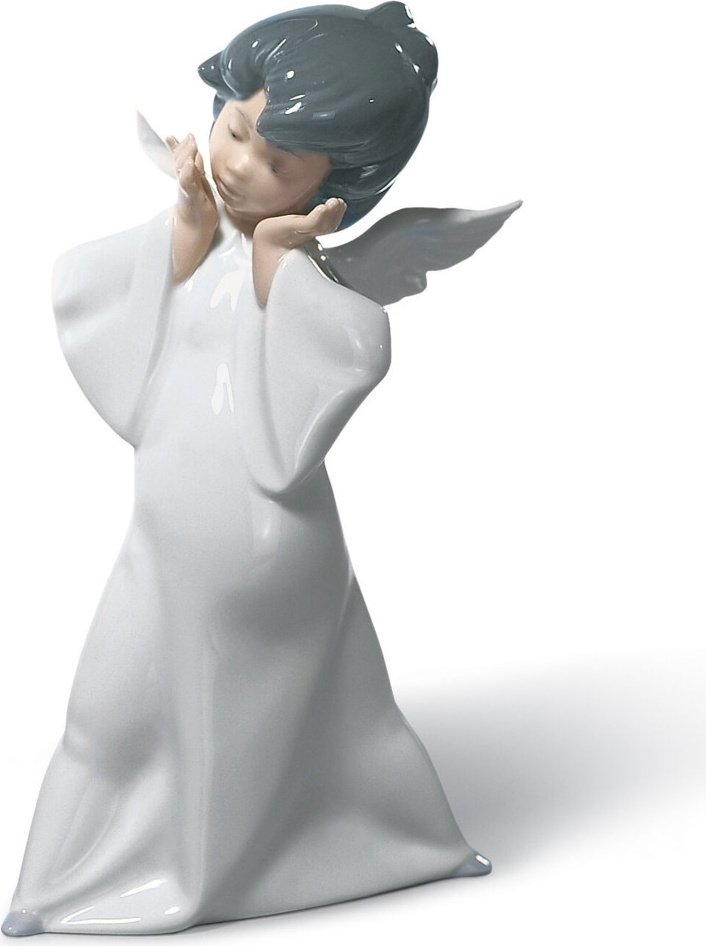 10668961 LLADRO Фигурка Lladro "Сочувствующий ангел" 13x22см Фарфор Lladró 