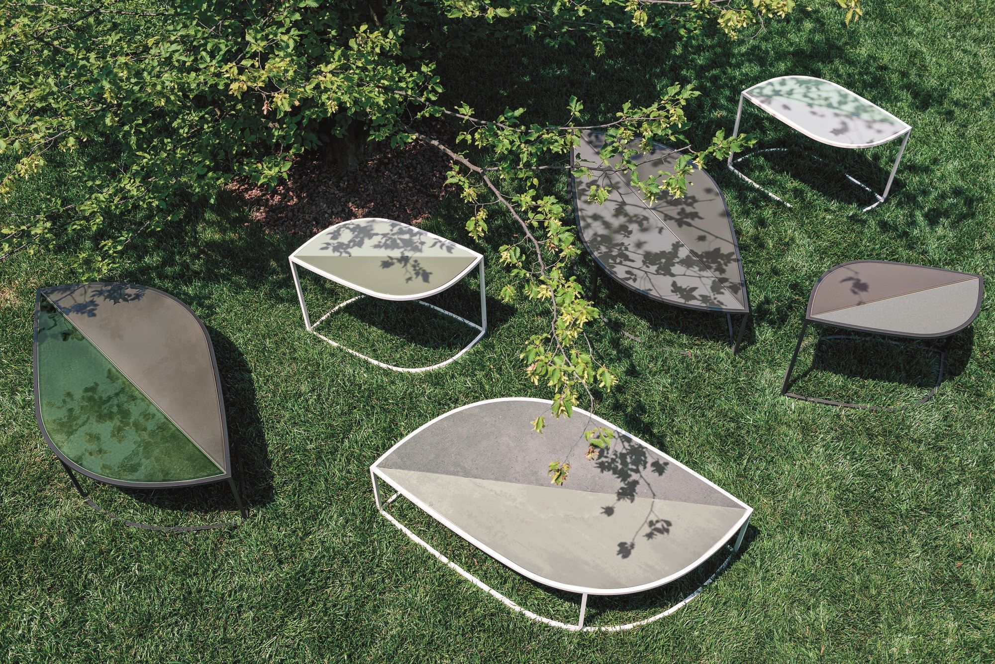 Высокий садовый стол из керамогранита RODA ARCH-00046226 - Вид №6