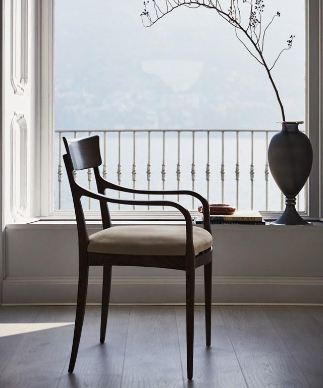 OAK Стул из ясеня с подлокотниками Milano collection Sc5029 - Вид №3