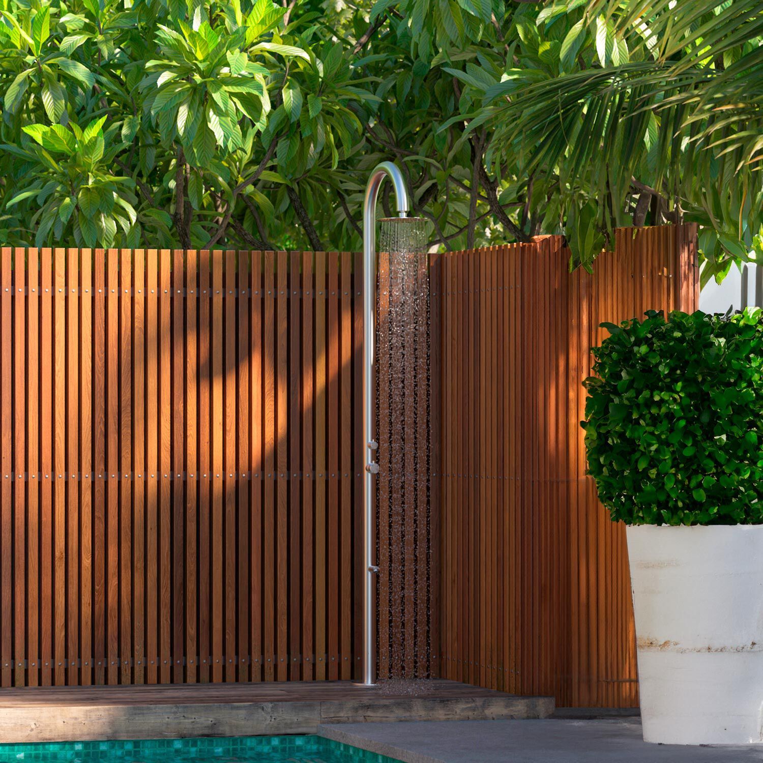 Открытый душ из нержавеющей стали с душем SINED PALAU ARCH-00038421 - Вид №14