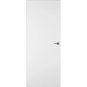 Дверь межкомнатная глухая без замка и петель в комплекте Invisible 70x200 см обратное открывание правое цвет белый