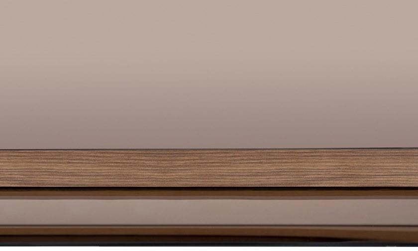 Tonin Casa Зеркало настенное прямоугольное в ореховой раме sun-id-1387991 - Вид №2