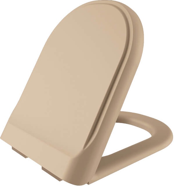 KC0303.01.0800E Крышка дуропласт с микролифтом КАПУЧИНО Creavit  - Вид №1