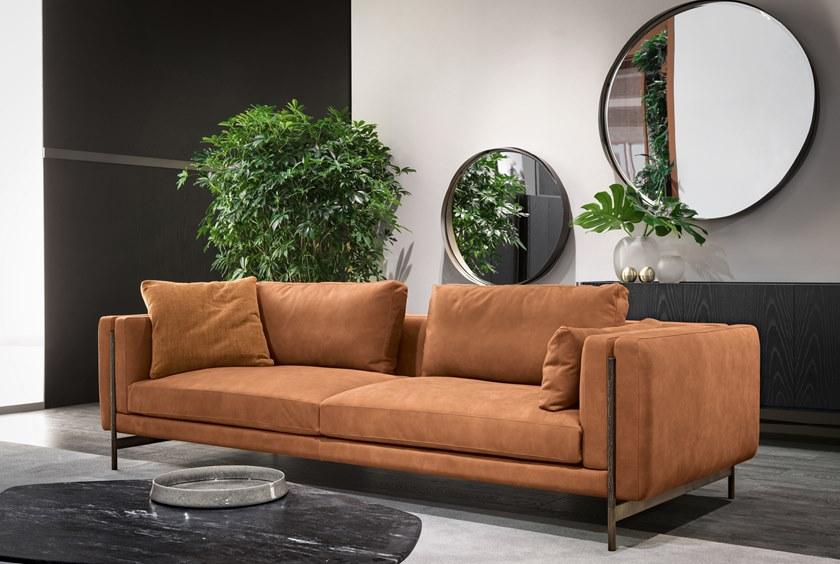 Cantori Секционный кожаный диван Shanghai sun-id-1350197 - Вид №1