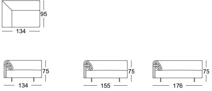 Rolf Benz Модульный угловой диван из ткани sun-id-1407838 - Вид №2