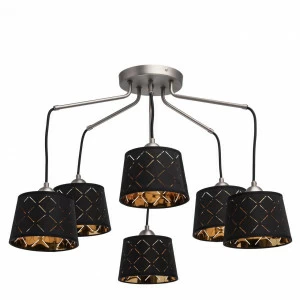 Подвесная люстра MW-Light Лацио 8 103012206 MW-LIGHT ЛАЦИО 187059 Черный