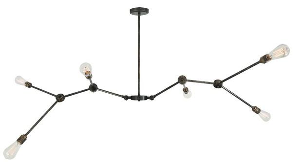 Mullan Lighting Люстра из латуни  Mlf204  - Вид №5