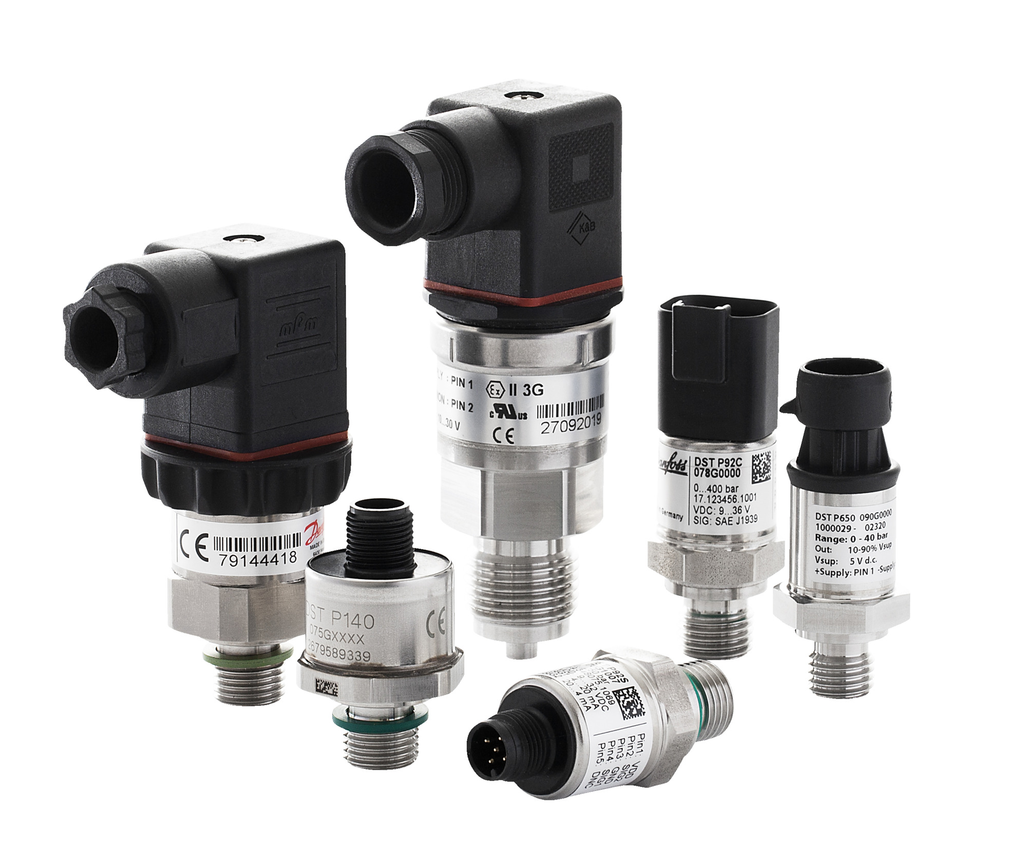 Danfoss MBS 3000 — преобразователи (датчики) давления для промышленных применений Преобразователь давления MBS 3000 060G1124  - Вид №43