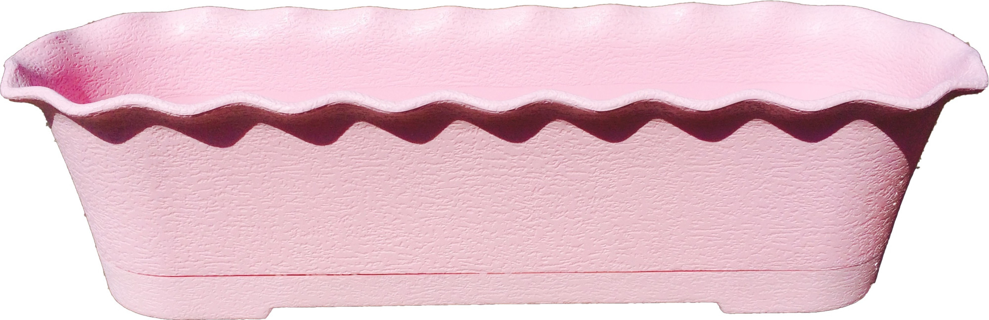 407-3 Горшок цветочный балконный Le Fleur 60см Розовый Цветочная коллекция 