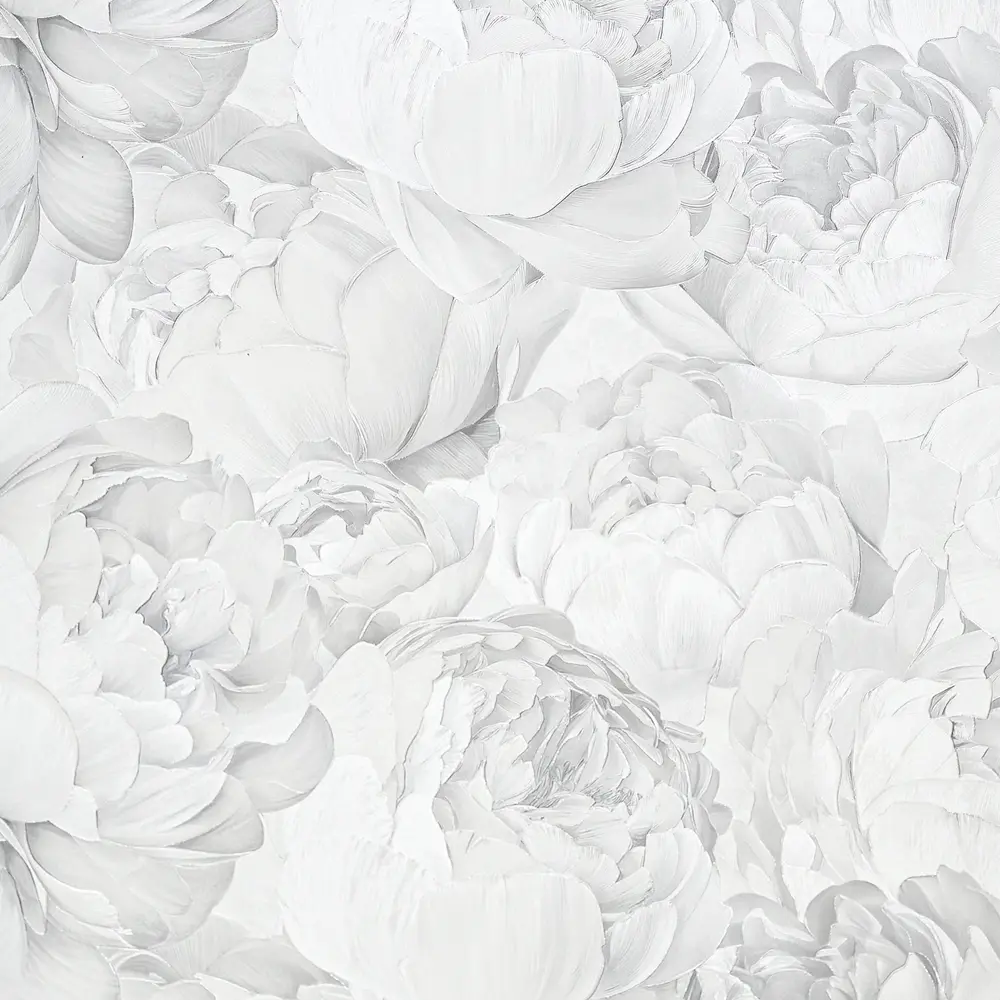 Обои флизелиновые Victoria Stenova Peony серые 1.06 м VS585330 STLM-2061633