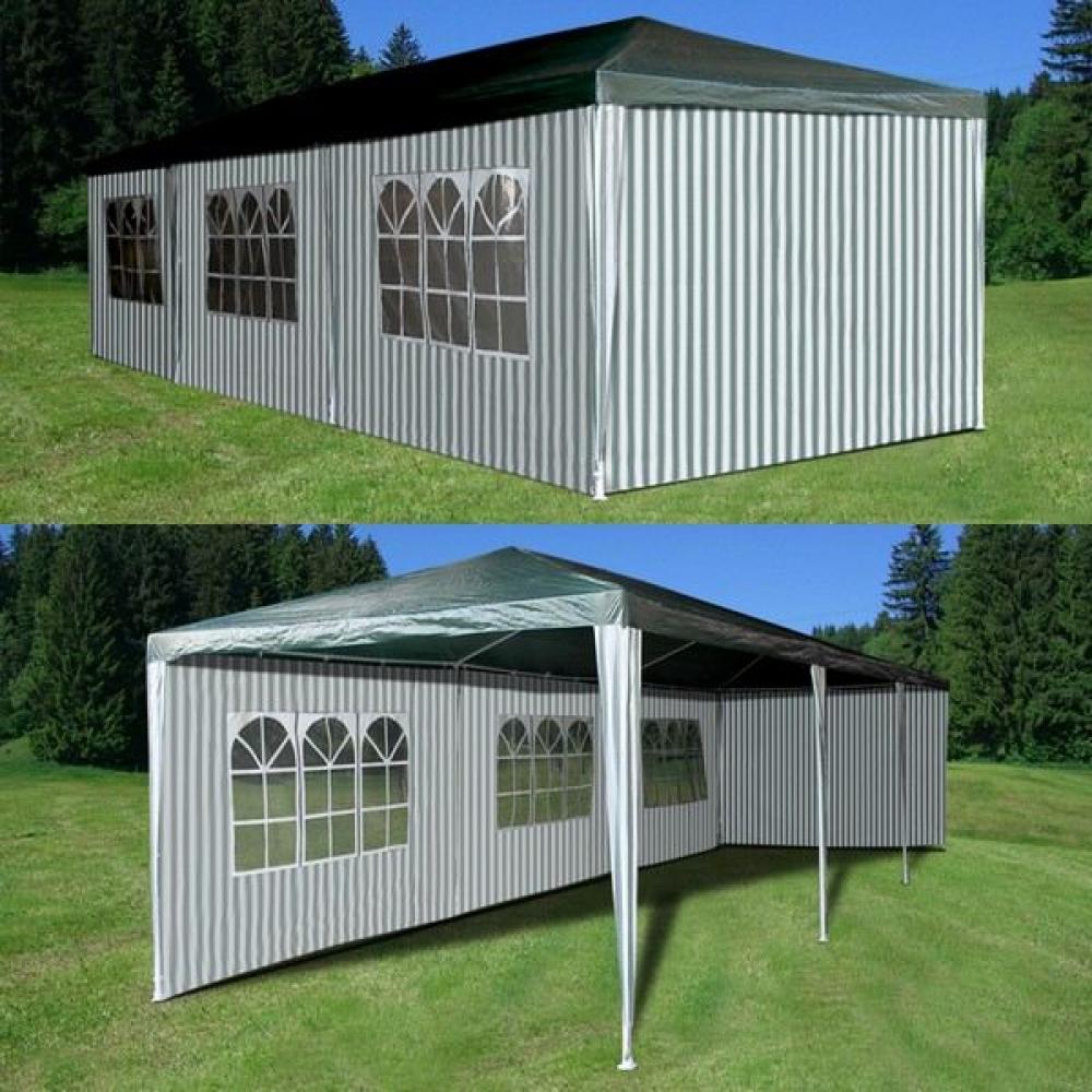 AFM-1045A Green-white (3х9) Шатер Afina 