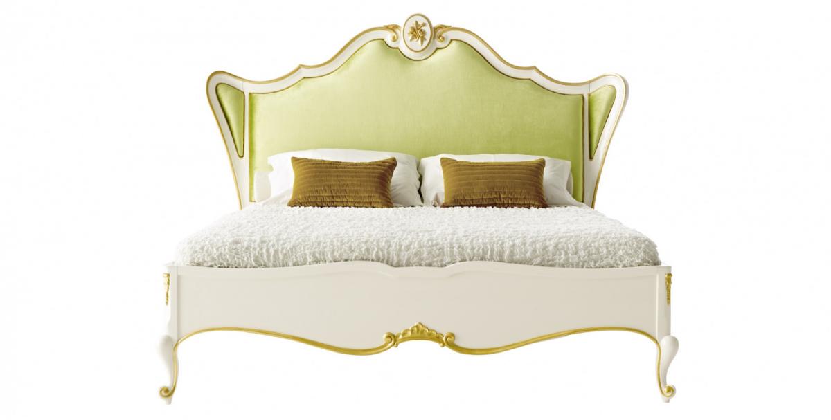 003810 Кровать зеленое изголовье Jetclass Glamour