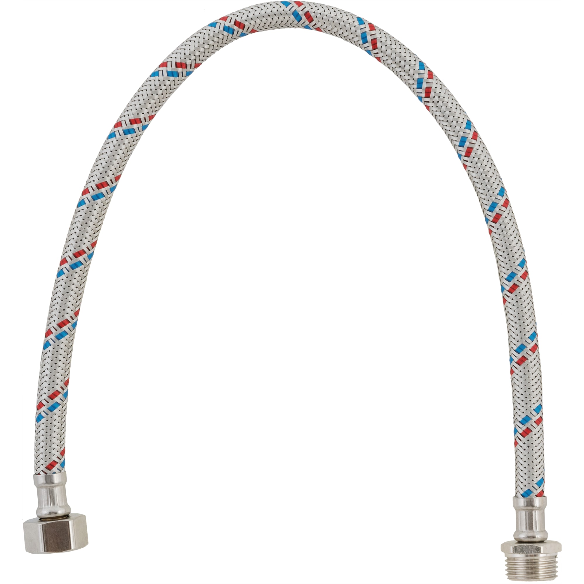 82894106 Гибкая подводка для воды, 1/2", штуцер-гайка, 80 см Santreyd 