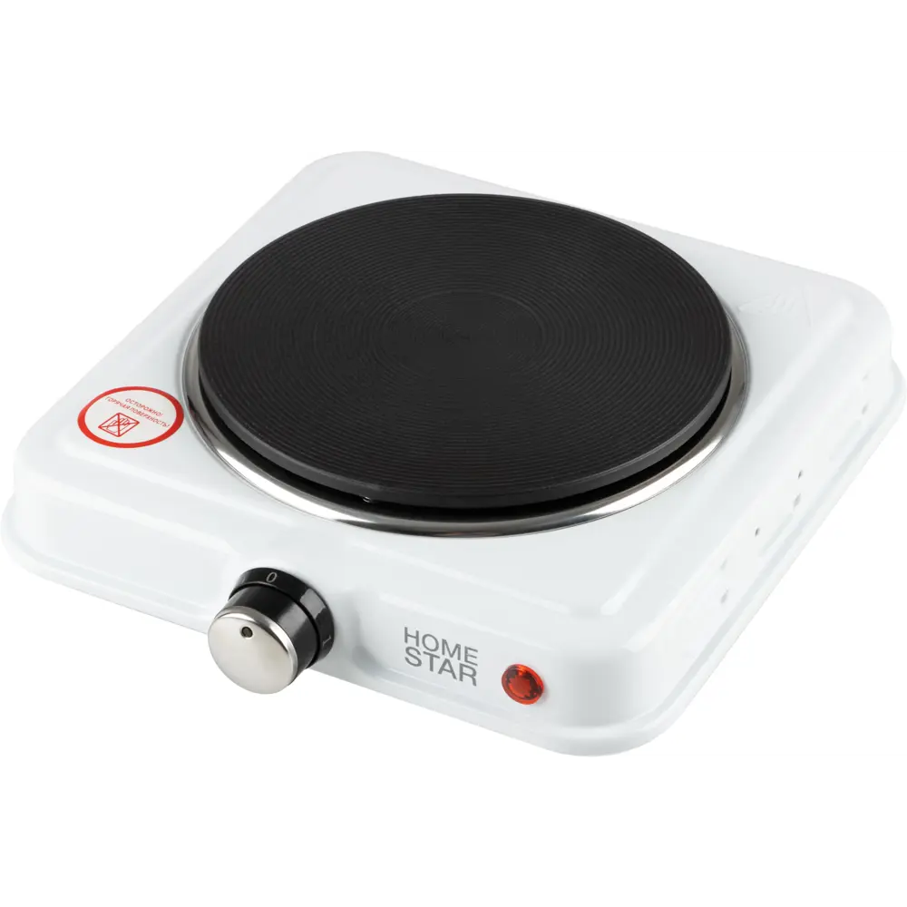 Электрическая настольная плита Homestar HS-1108 21.1 см 1 конфорка цвет белый 89342862 STLM-2184052 Santreyd  - Вид №1