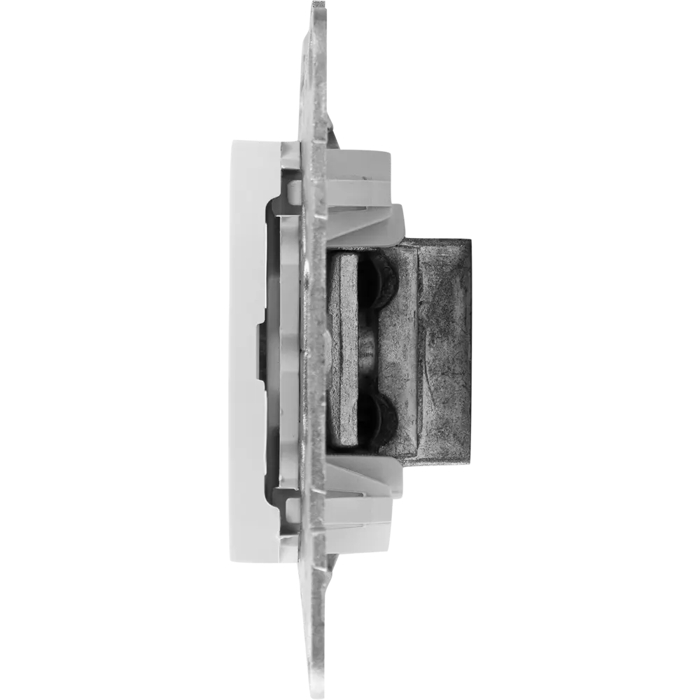 ТВ-розетка одиночная встраиваемая Systeme Electric Unica шлейф, цвет белый STLM-2026062 - Вид №4