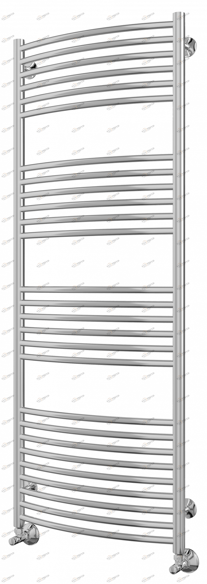 4620768886737 СТАНДАРТ Классик П27 500х1386 (9+6+6+6) Полотенцесушитель TERMINUS Нержавеющая сталь