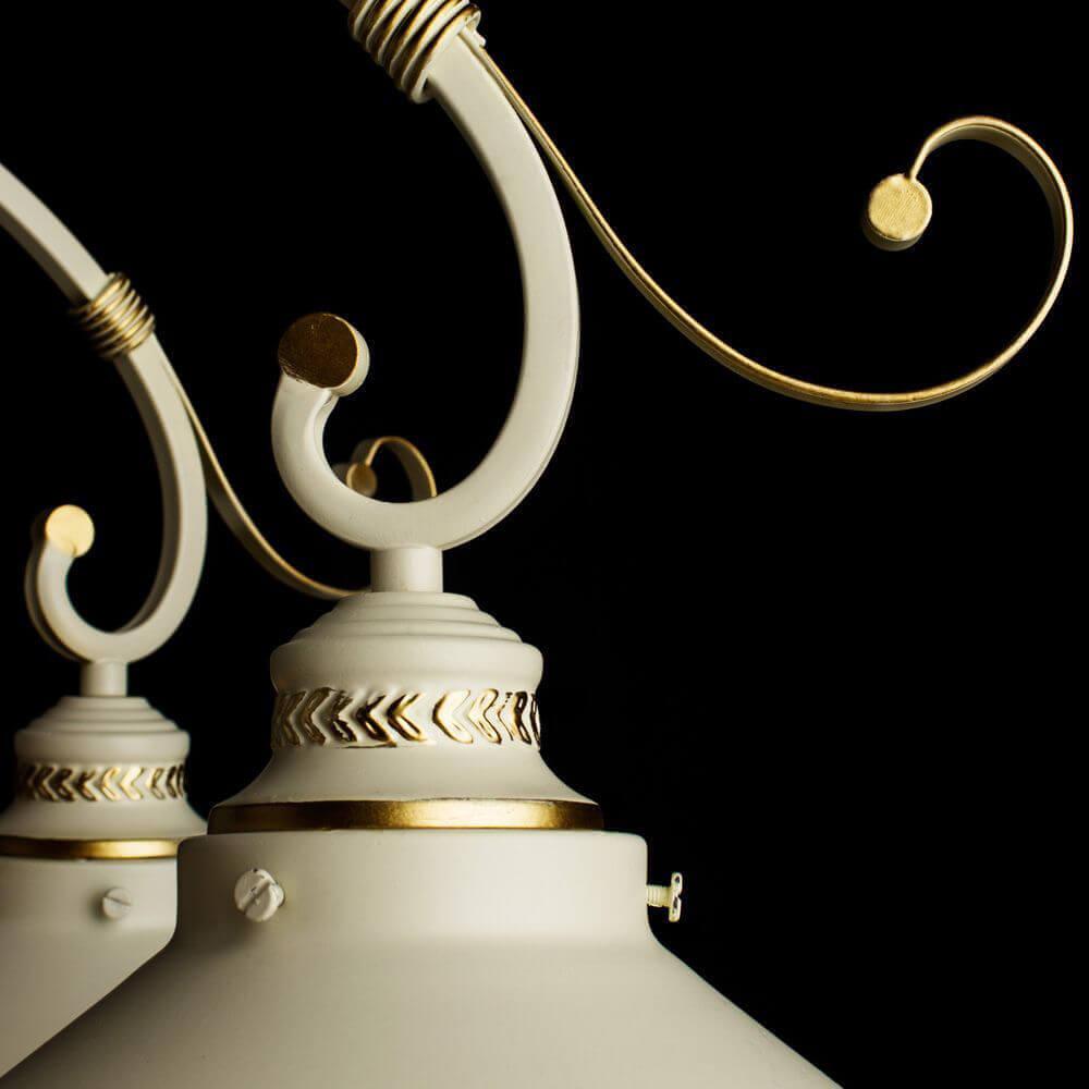 Потолочная люстра Arte Lamp 7 A4577PL-8WG ARTE LAMP ДИЗАЙНЕРСКИЕ 00-3888564 Белый  - Вид №3