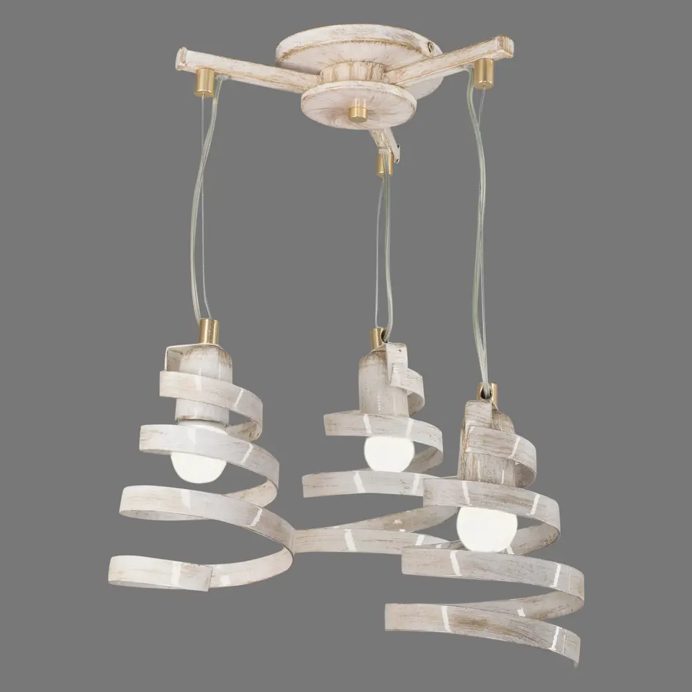 Люстра подвесная Алькор 12 м² цвет антик золото СВЕТУС STLM-2195617 - Вид №4