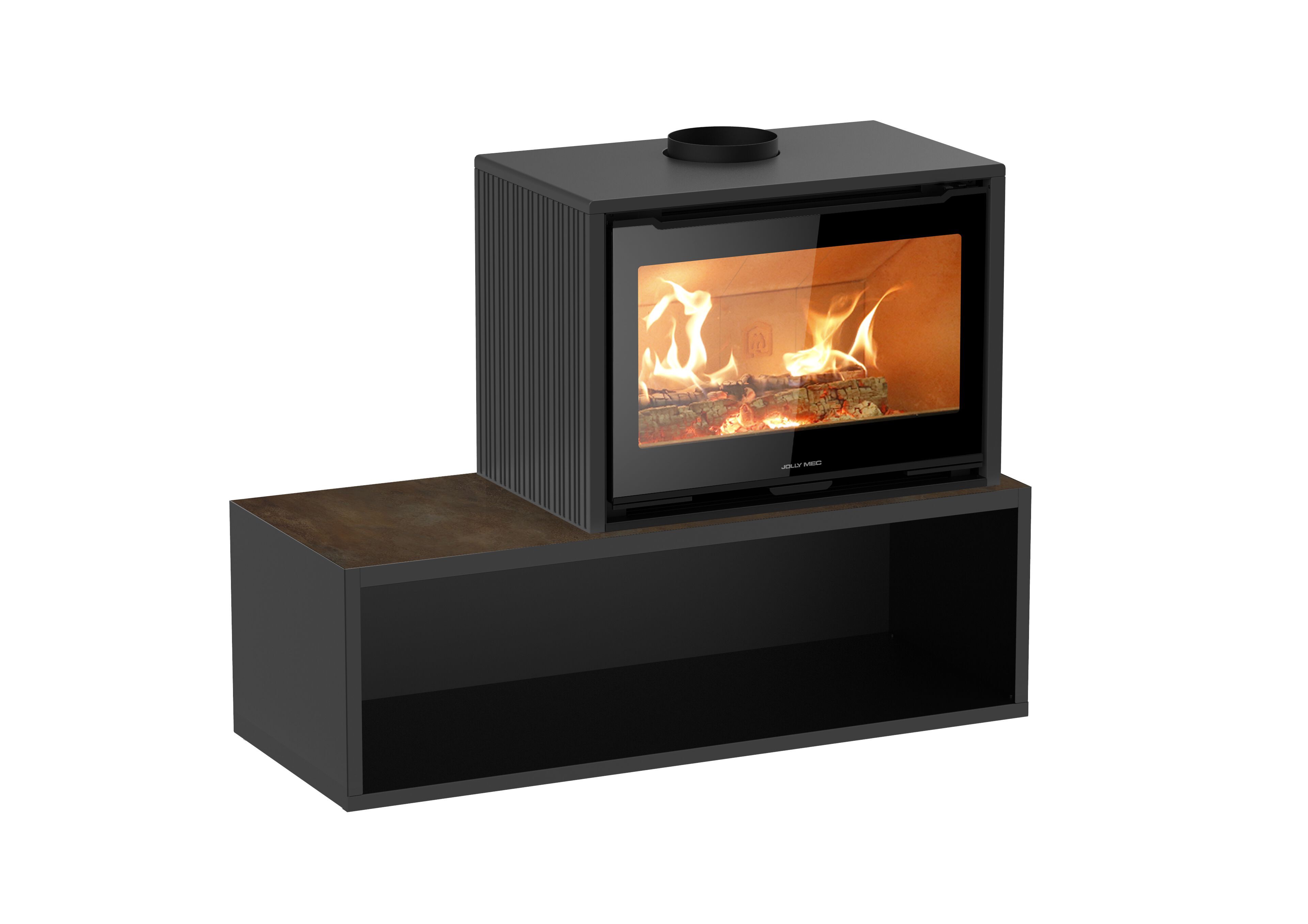Дровяная печь для обогрева воздуха Jolly Mec воздушные системы ARCH-00028469 - Вид №4