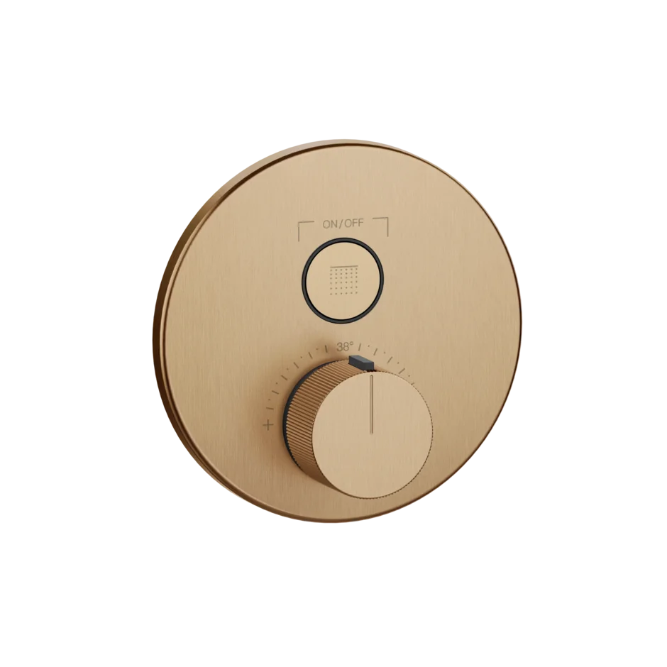 Смеситель для душа 38711 726 Gessi Hi-fi ТЕПЛАЯ БРОНЗА BR. PVD 38711726