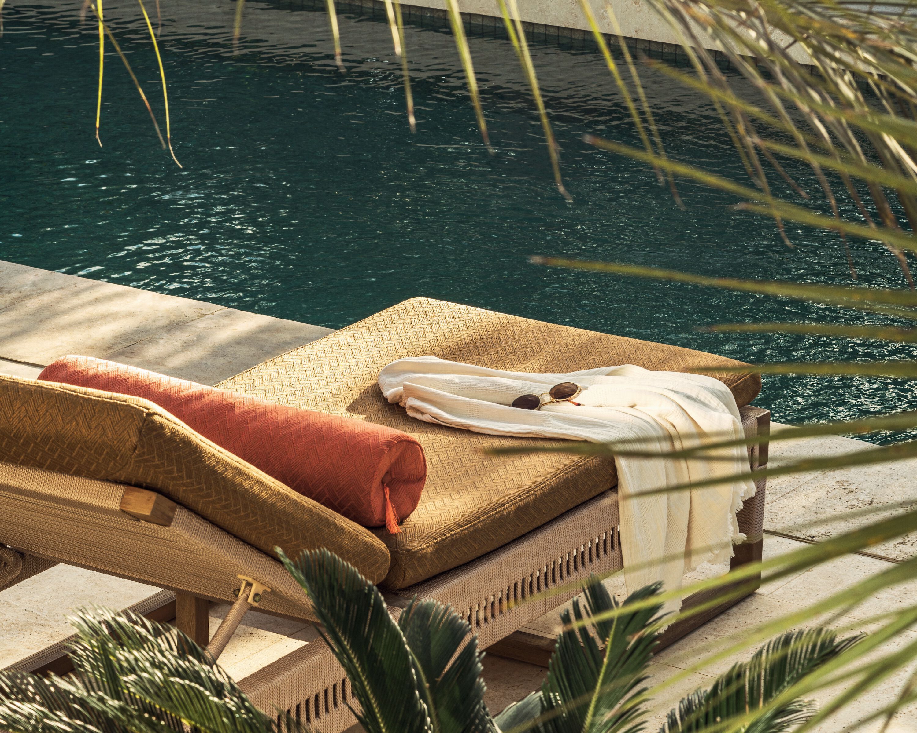 Жаккардовая обивочная ткань Élitis Venice Beach ARCH-00033574 - Вид №9