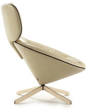 Sancal Кожаное кресло с 4 спицами и подголовником Tortuga sun-id-1381598 - Вид №1