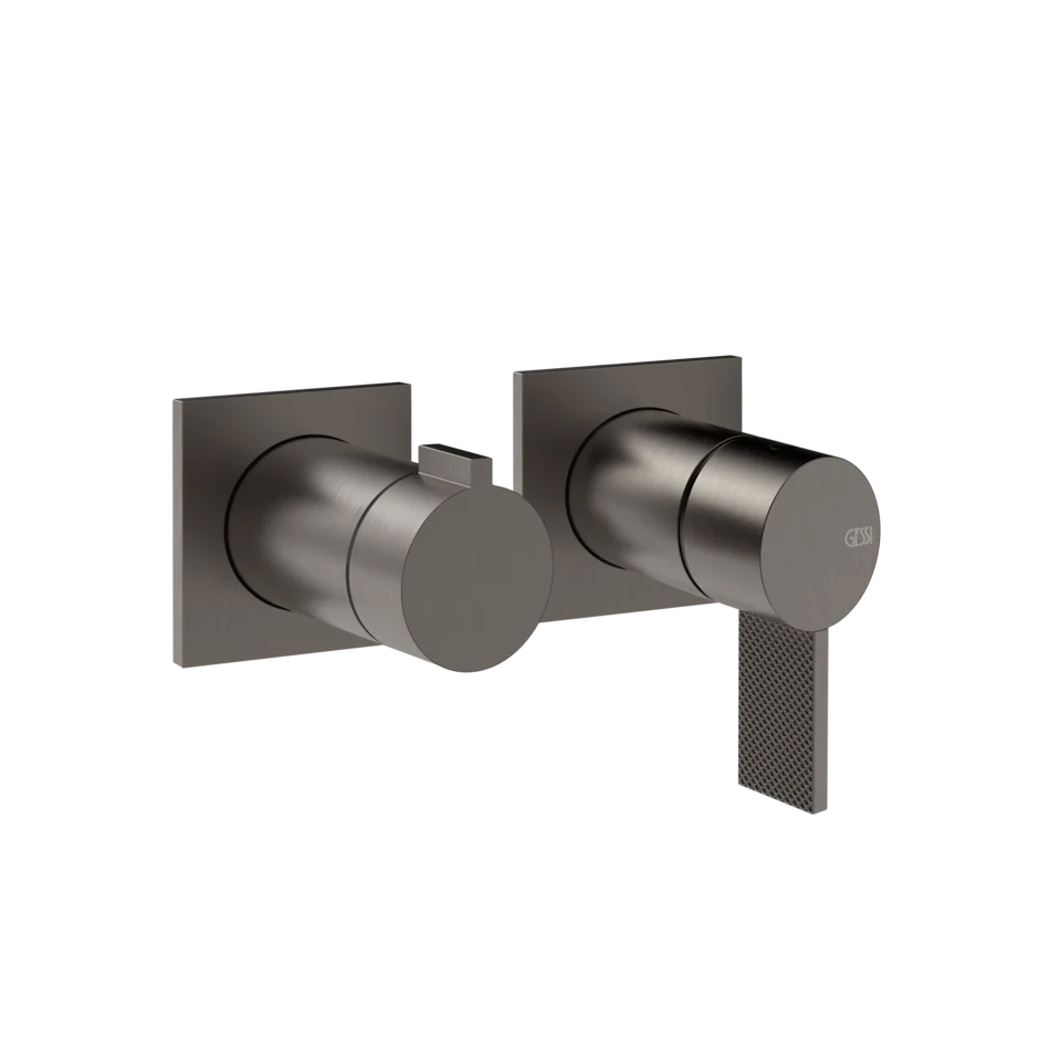 Смеситель для душа 73638 707 Gessi Inverso ЧЕРНЫЙ МЕТАЛЛ BR. PVD 73638707