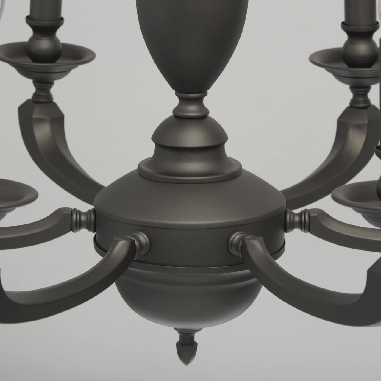 Подвесная люстра MW-Light Дэль Рей 5 700011206 MW-LIGHT ДИЗАЙНЕРСКИЕ, ДЭЛЬ РЕЙ 187444 Графит  - Вид №2