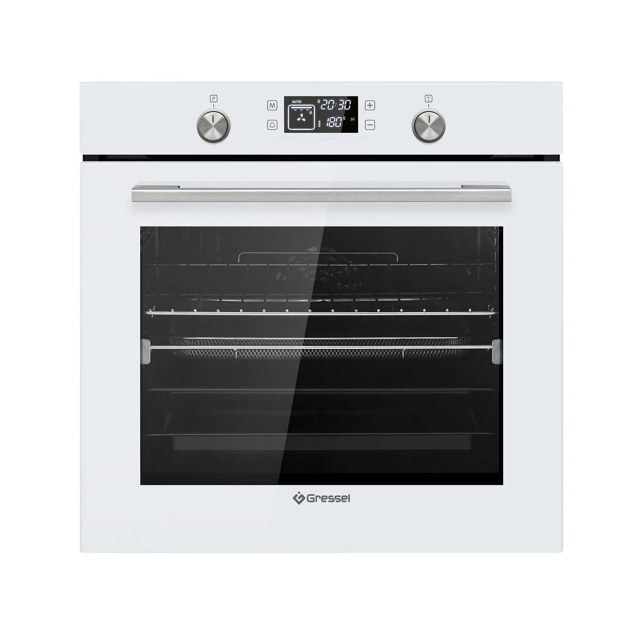 9284760 Электрический духовой шкаф Gressel RU677EC69110 белый STDN-0023861