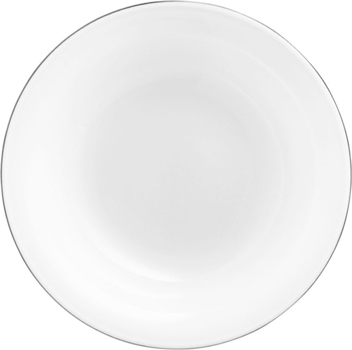 10642819 Furstenberg Салатник Furstenberg "Вагенфельд" 16см (с чёрным кантом) Фарфор 