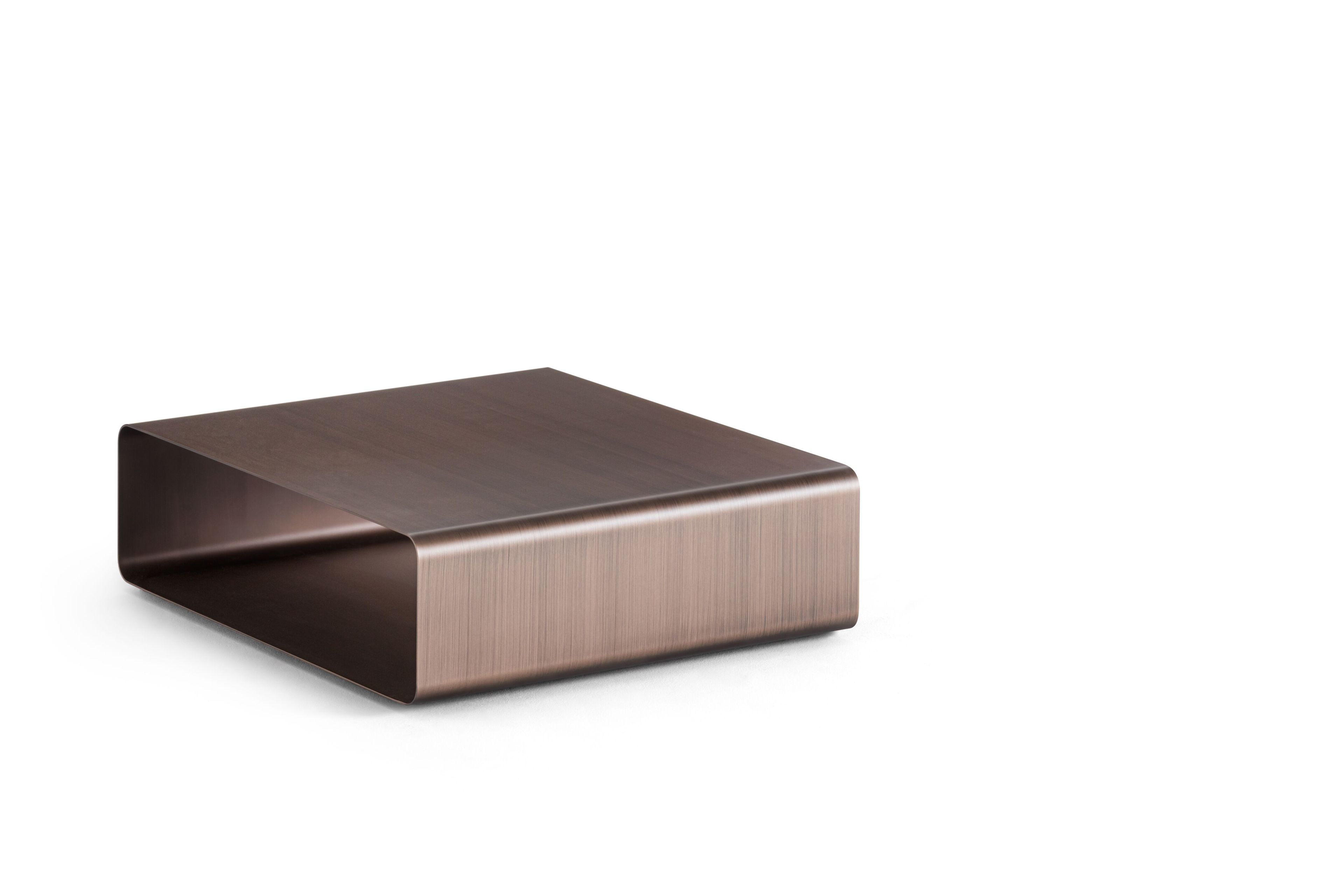 Прямоугольный металлический журнальный столик Flou лист ARCH-00140414 - Вид №2