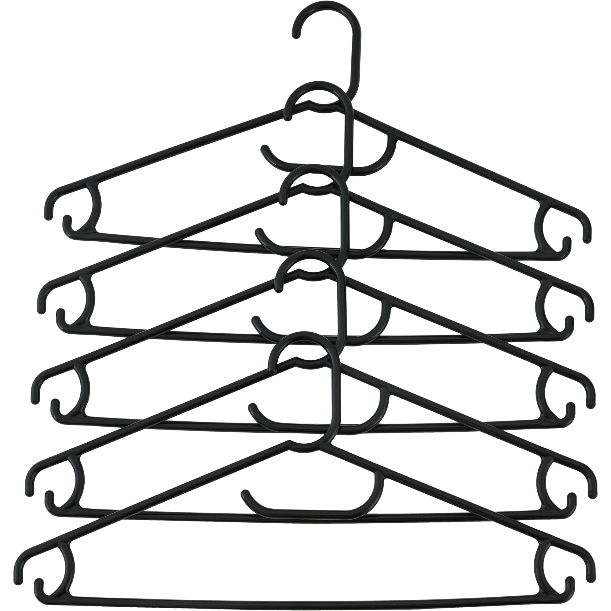 82994956 Плечики 35x420x200 мм, полипропилен, 5 шт Santreyd  - Вид №1
