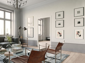 Стеклянная дверь