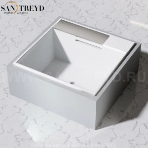 Effegibi WATERSUITE Ванна с функцией SOURCE: 1 форсунка. Размер: длина 160, высота 63,5, ширина 190. Нагрузка на пол: 295 кг/кв. м. Объем воды: 500 л. WS10000001