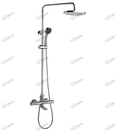 LM7862C Смеситель Yeti для ванны и душа, термостатический LEMARK YETI 