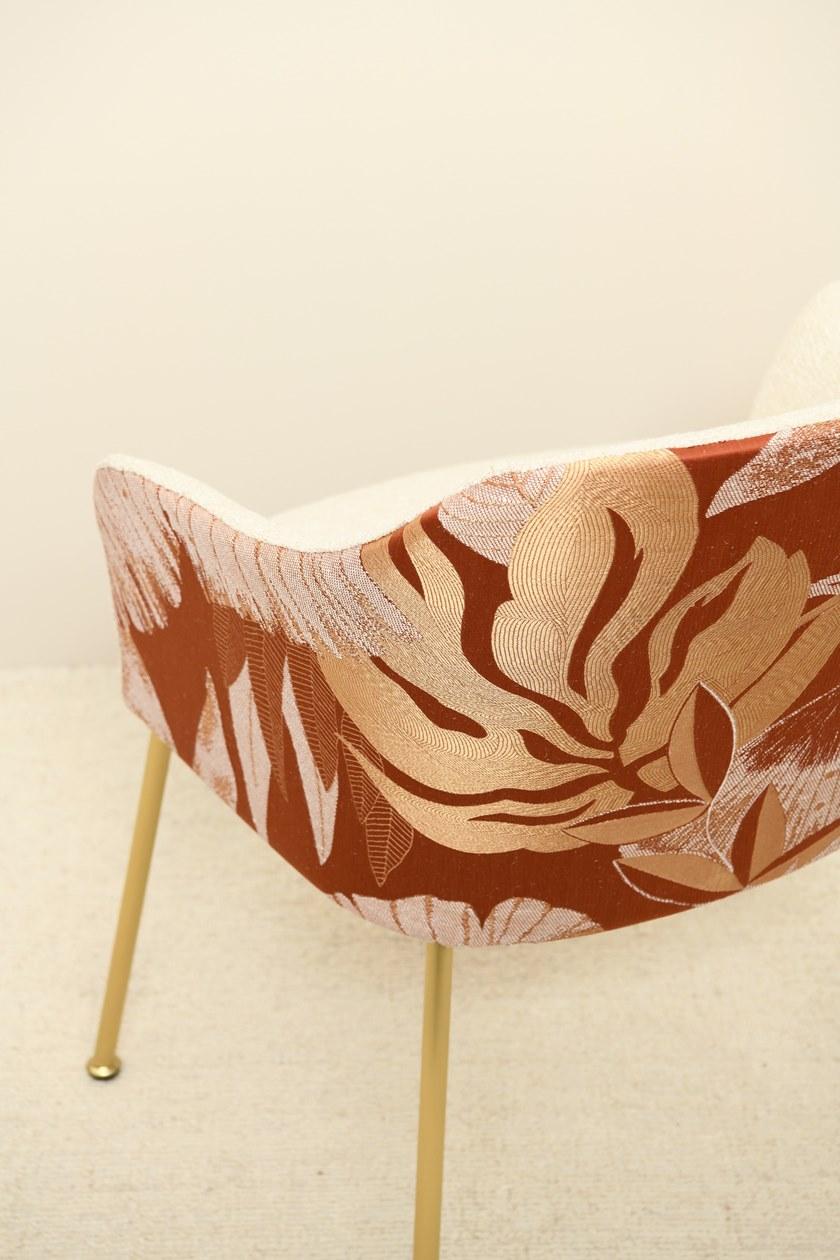 LELIEVRE Жаккардовая ткань с цветочными мотивами Nature précieuse 0609 - Вид №1