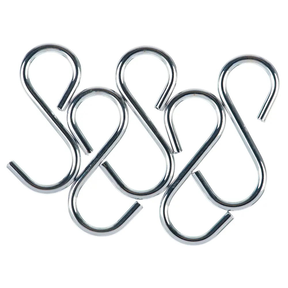 Комплект крючков несъемных Delinia 60х30х20 мм цвет хром STLM-2135350