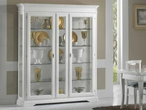 Arvestyle Лакированная витрина из дерева и стекла Giotto Ks-e209