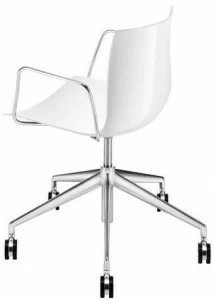 arper 5-спицевый стул с подлокотниками Catifa 46