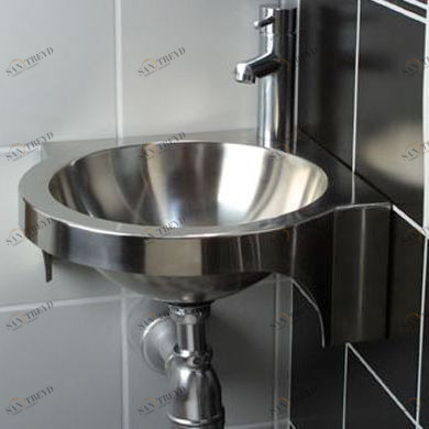 46267 Подвесная раковина настенная овальная PURUS  белая 