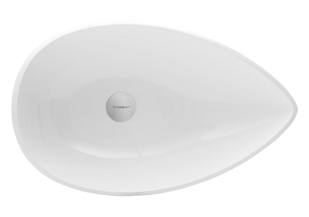 V20 Накладная раковина на столешницу  овальная Aquanet  - Вид №4