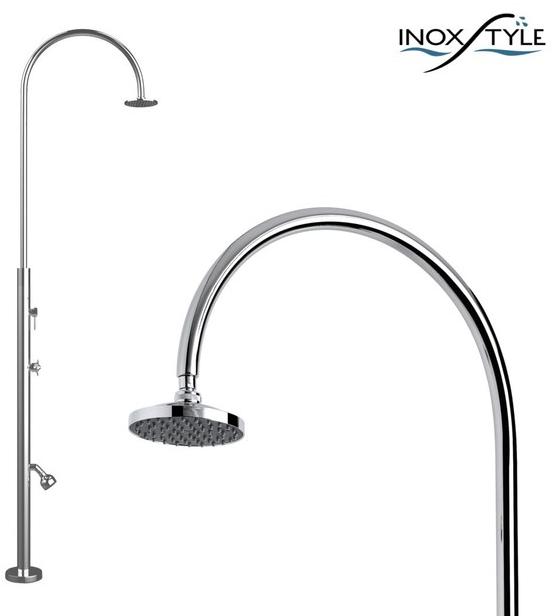 Inoxstyle Летний душ из нержавеющей стали Aria 01005 ml - Вид №1