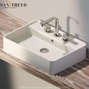 MW60PR9003 Накладная раковина на столешницу  прямоугольная Ceramica Flaminia Miniwash