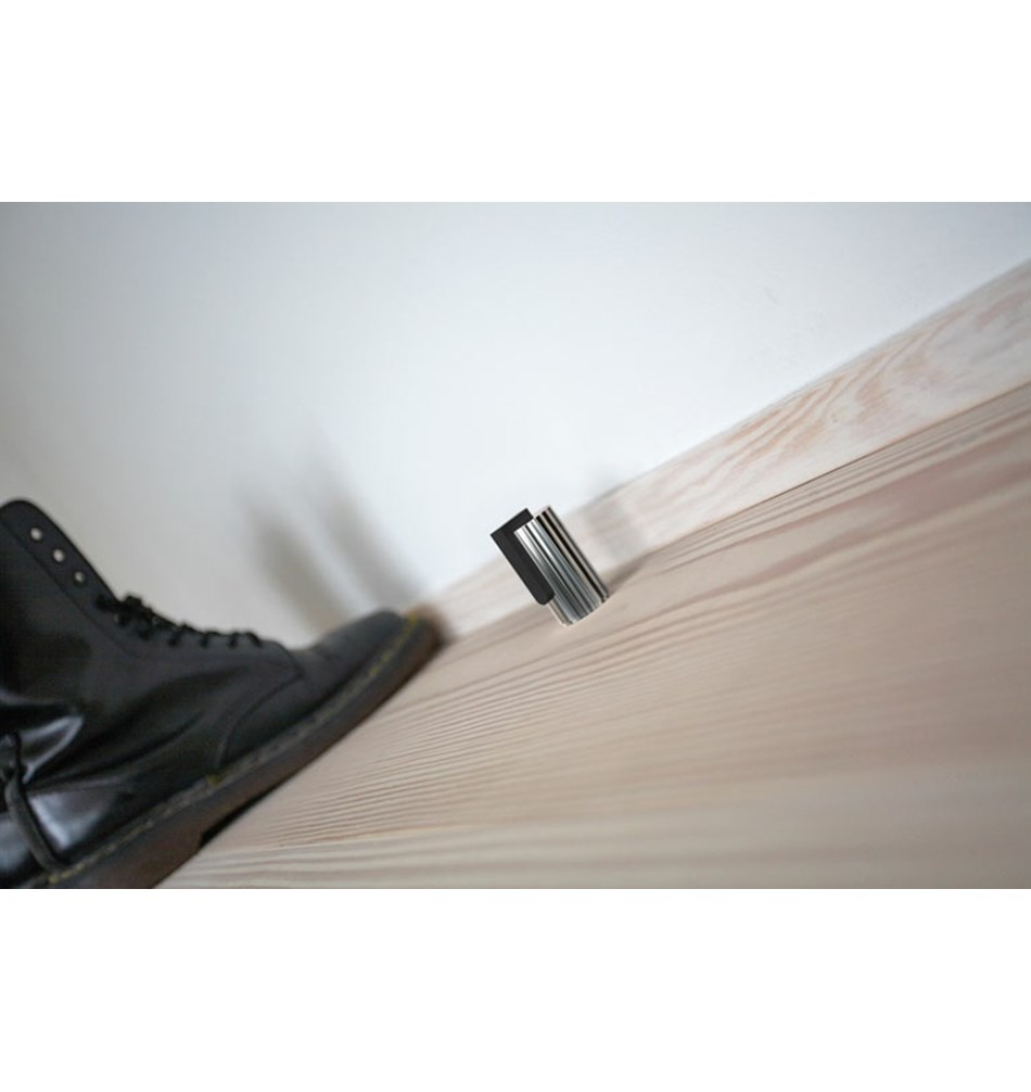 FROST Дверной упор 1, 55мм » полированный / черный Нержавеющая сталь Полированный O1931  - Вид №5