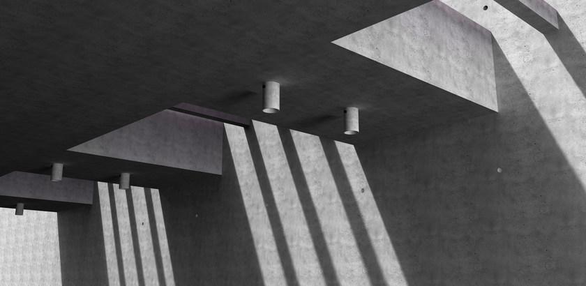 Bentu Design Светодиодный потолочный светильник из бетона Lv C124150  - Вид №5